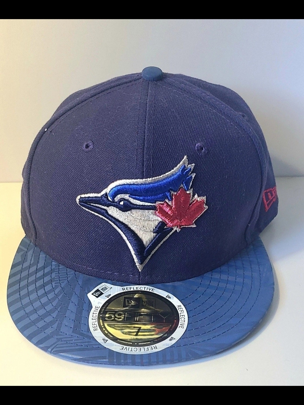 New Era Toronto Blue Jays Navy Blue Fitted Baseball Cap